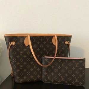Louis Vuitton Neverfull Rose Ballerine MM